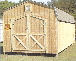 12 x 32 Lofted Garage