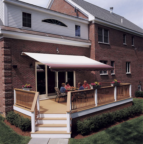 SunSetter Awning over back deck